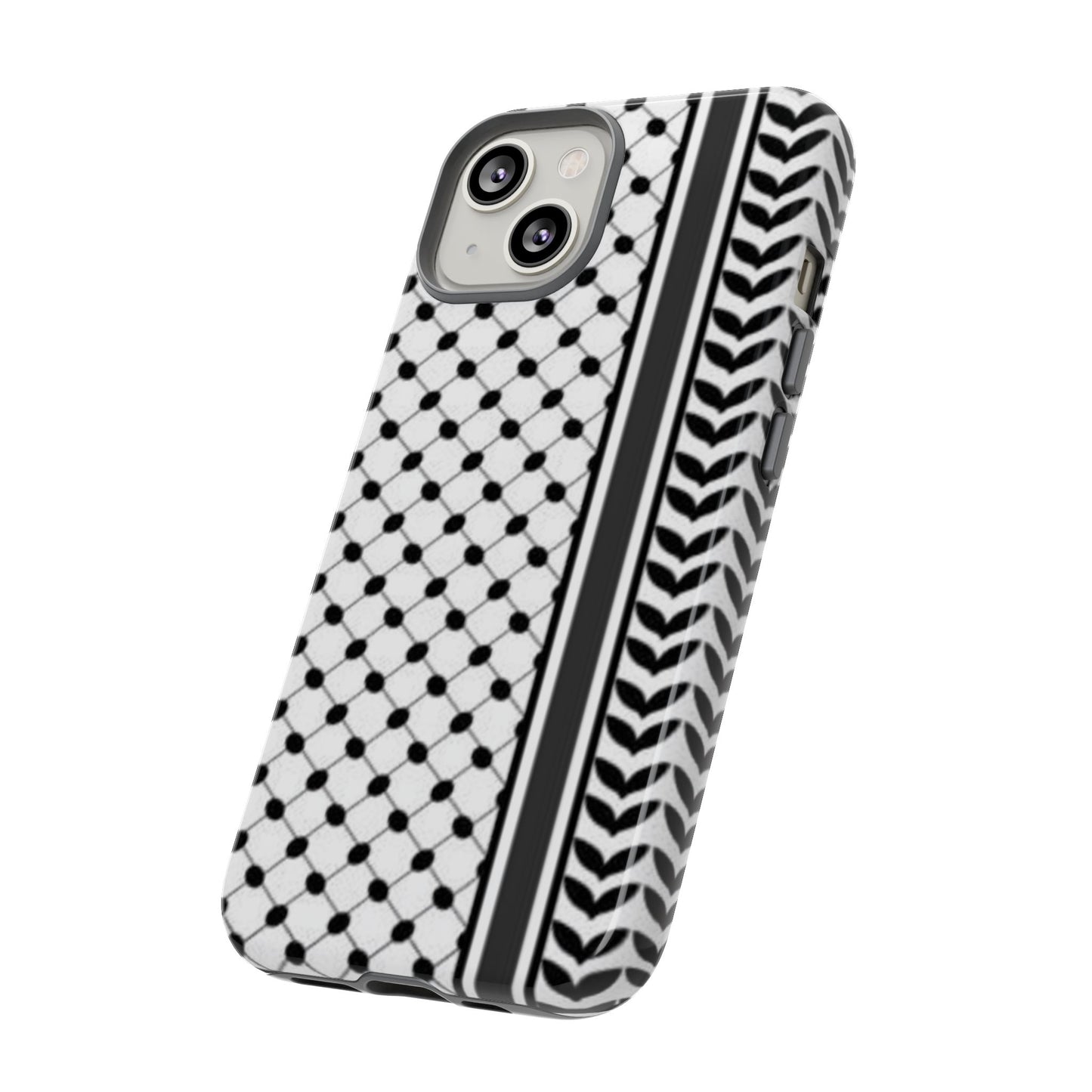 White & Black Keffiyeh Heritage