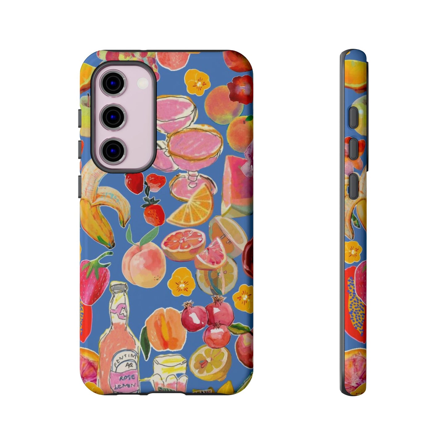 Colorful Fruit Collage Phone Case