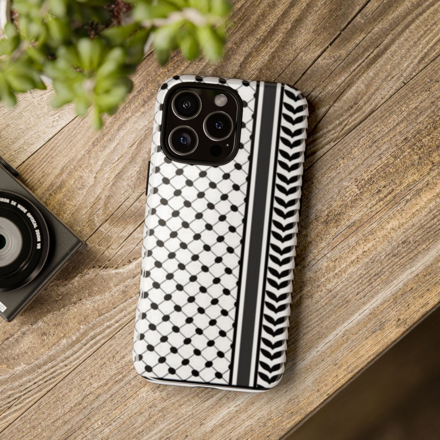 White & Black Keffiyeh Heritage