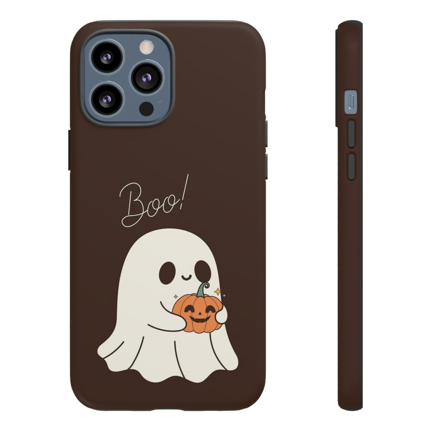 Ghost Pumpkin Phone Case — "Boo!"