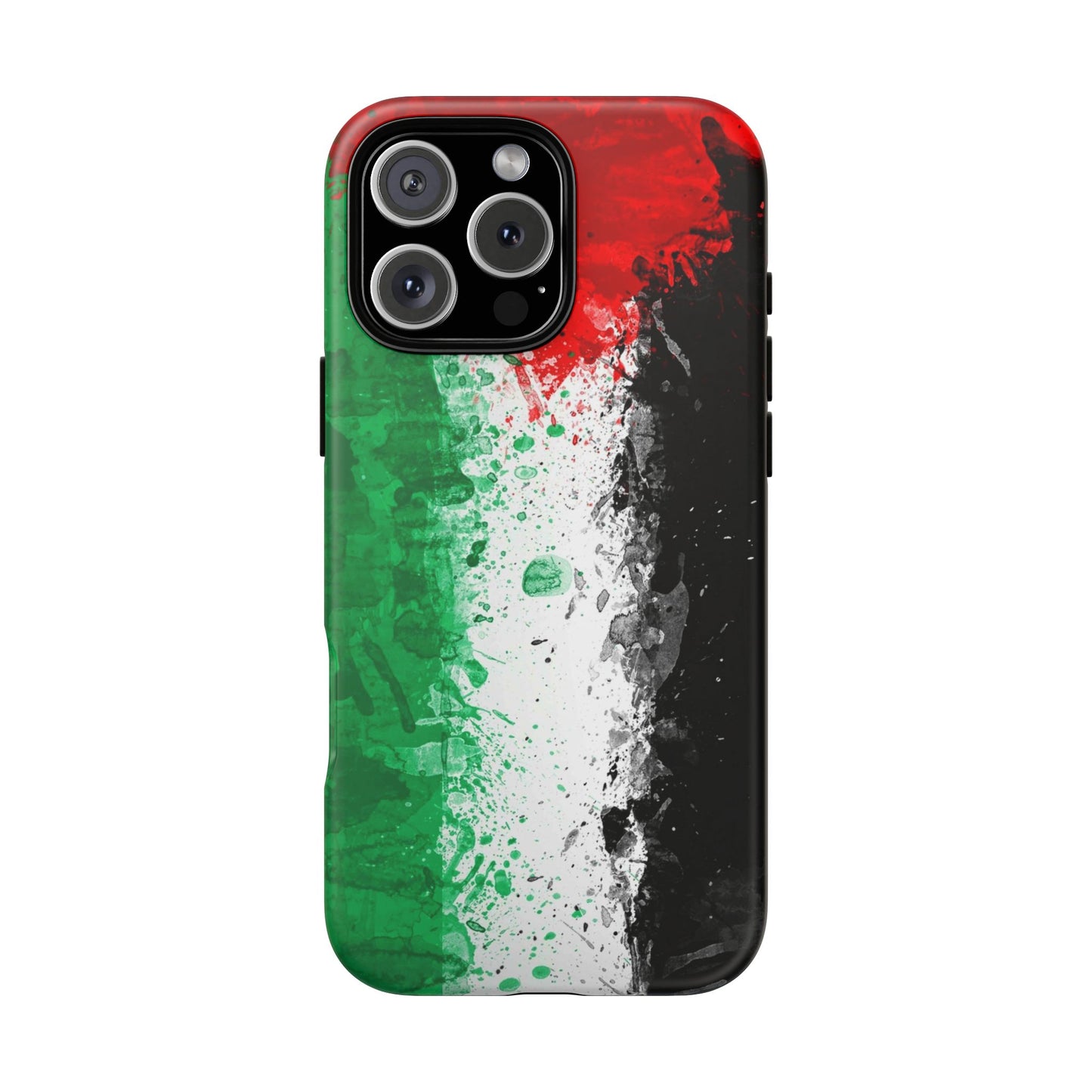 Palestine Flag: Paint Style