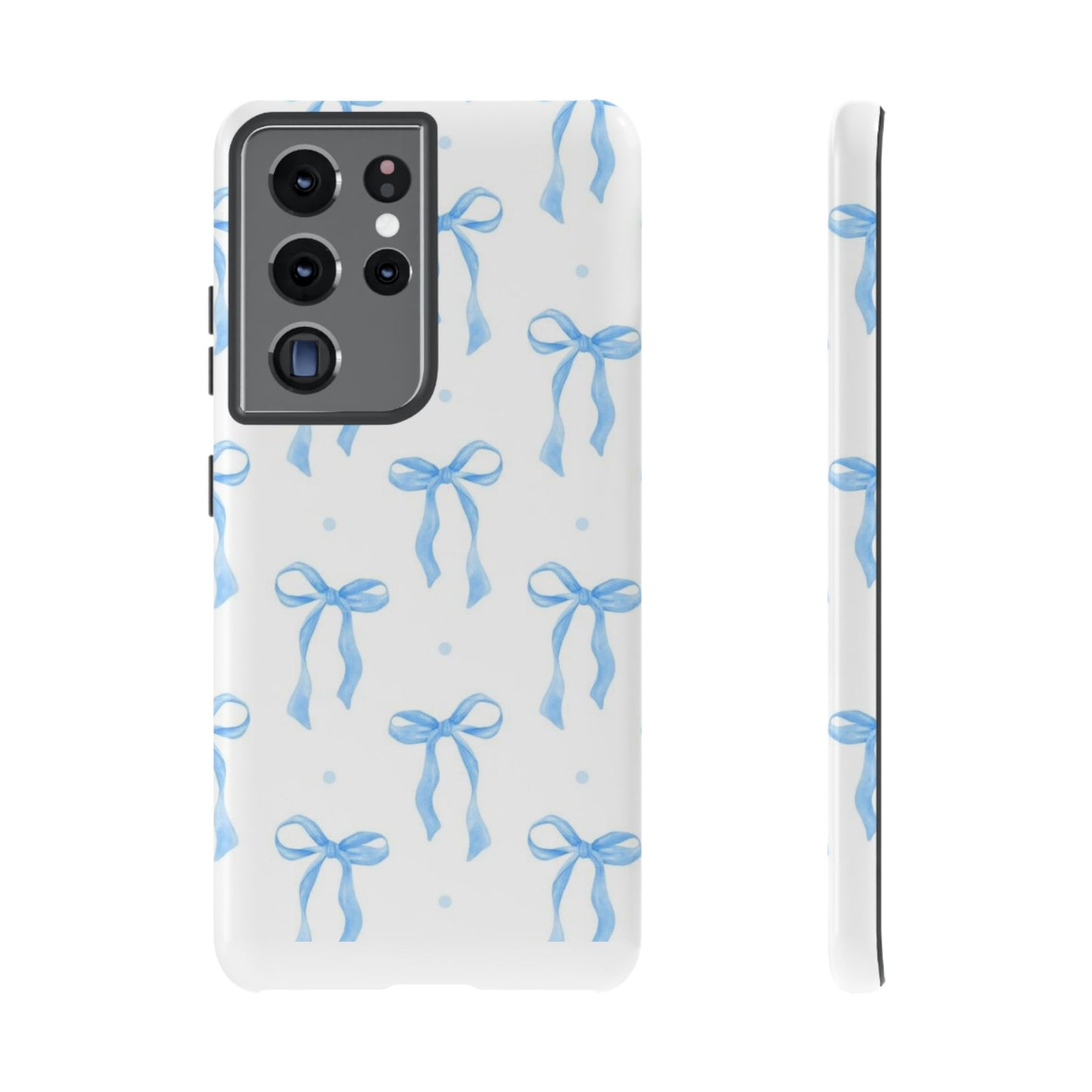Blue Bow Phone Case