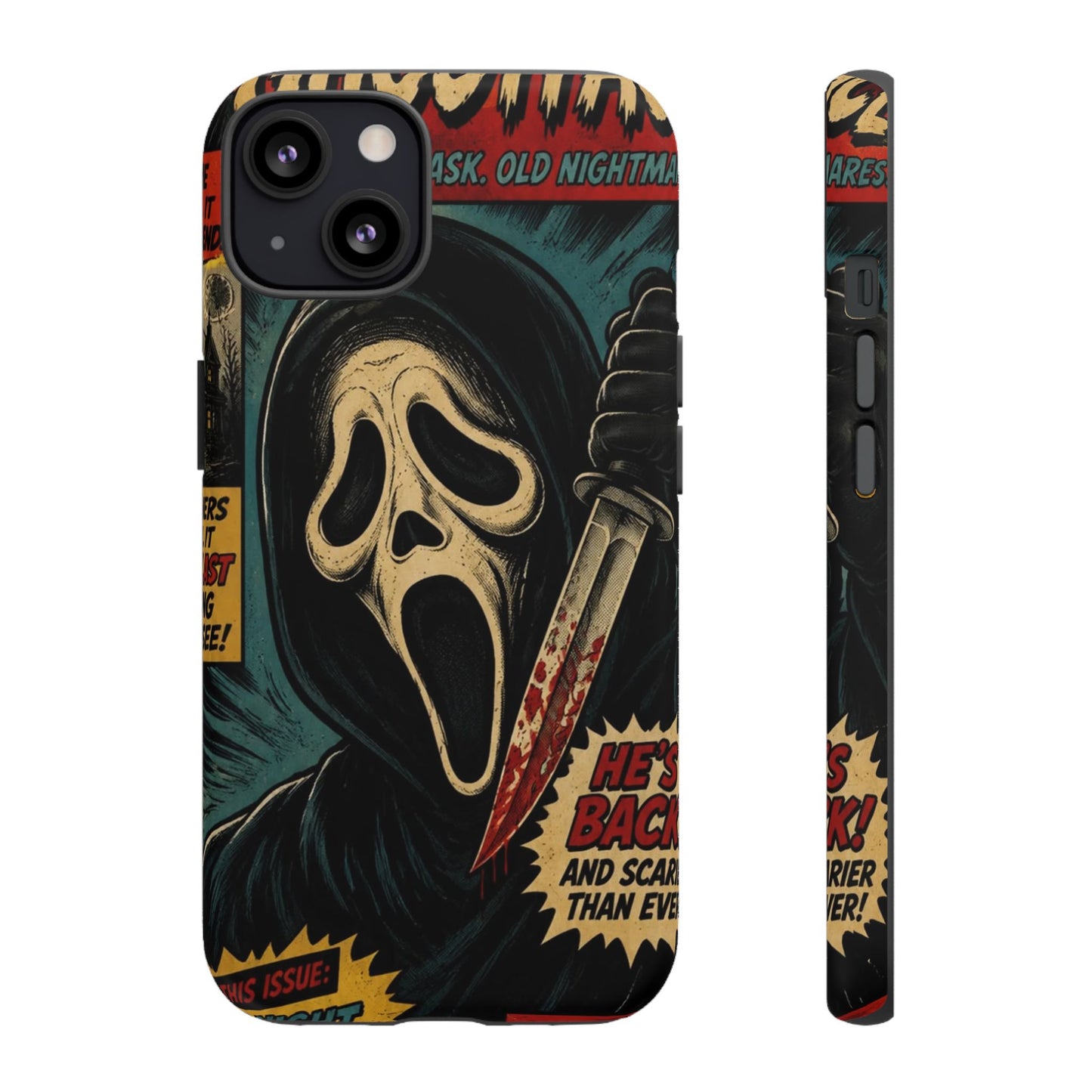 Comic Ghost Face