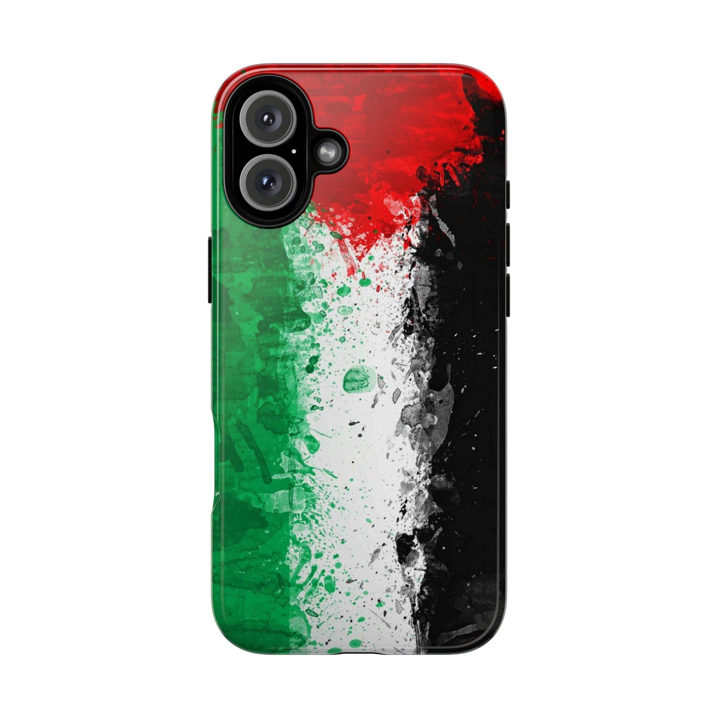 Palestine Flag: Paint Style