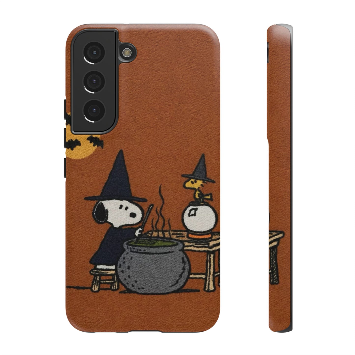 Halloween Witch Snoopy-Style Cauldron Design