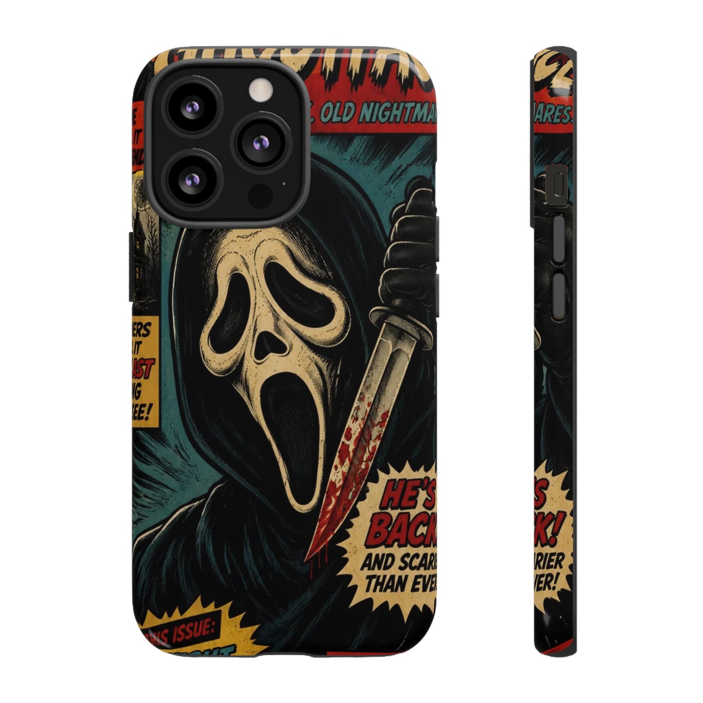 Comic Ghost Face