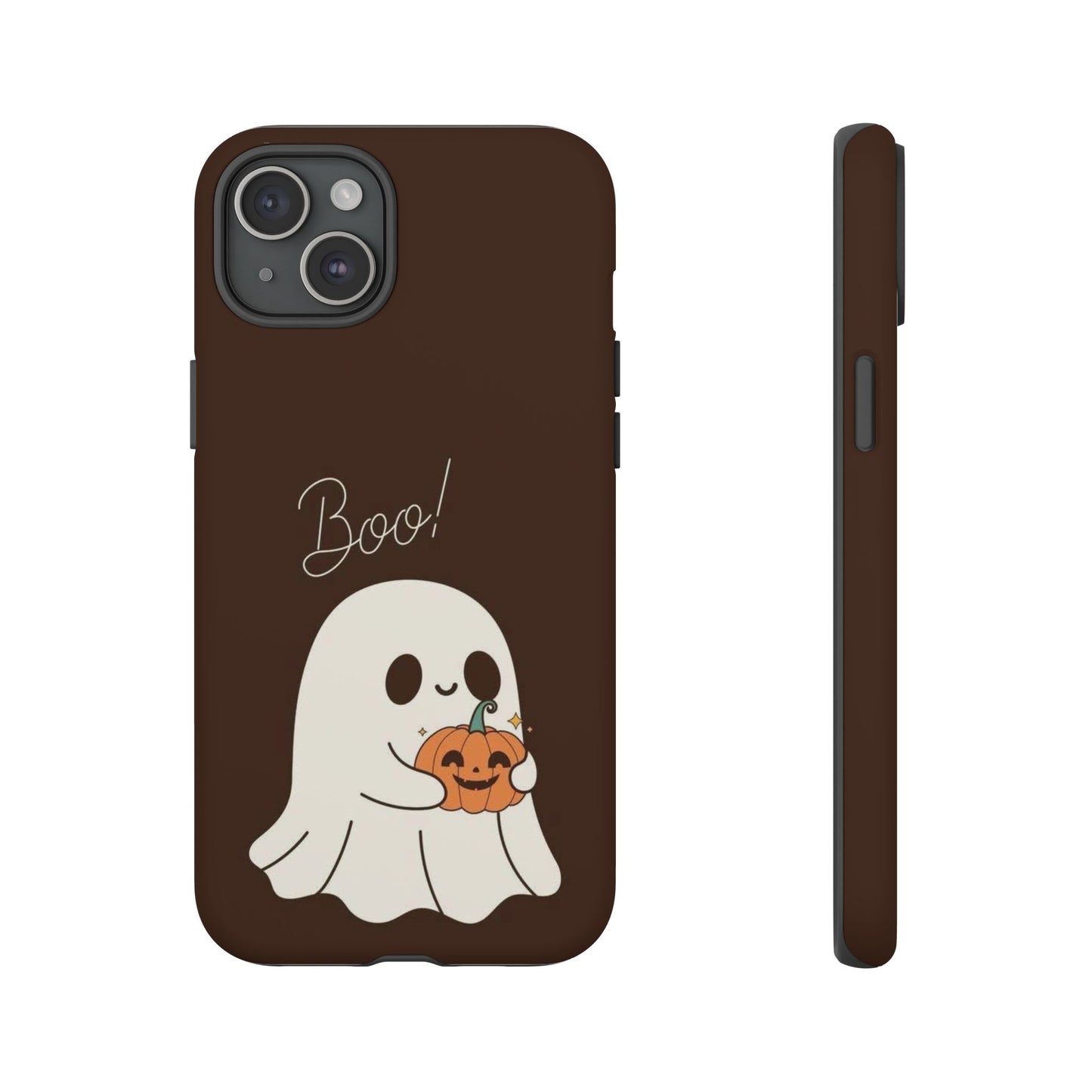 Ghost Pumpkin Phone Case — "Boo!"