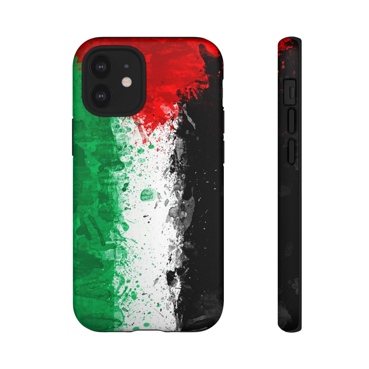 Palestine Flag: Paint Style