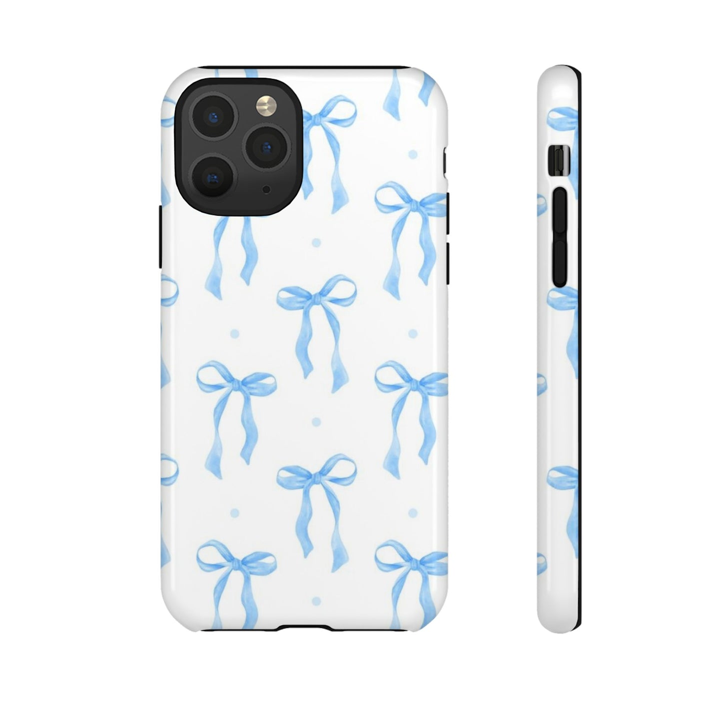 Blue Bow Phone Case