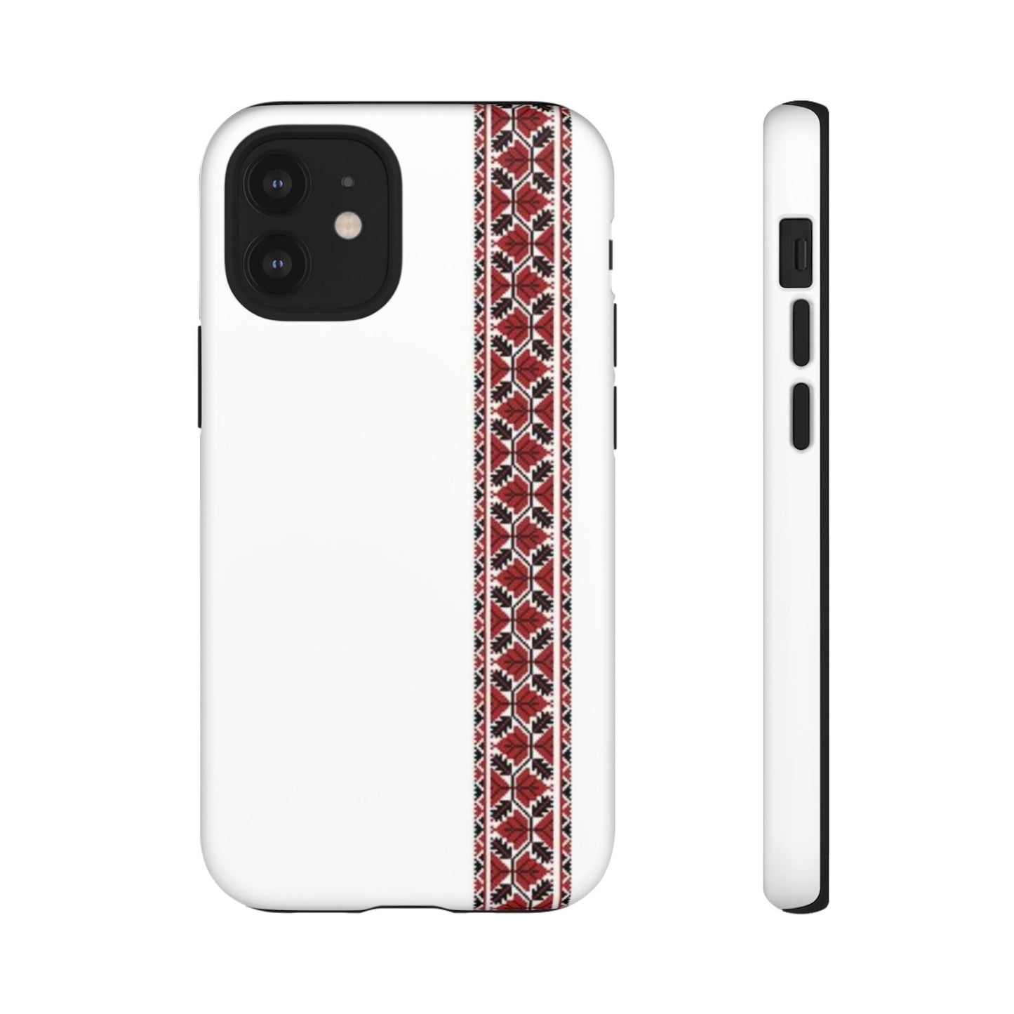Palestinian Tatreez White/Red
