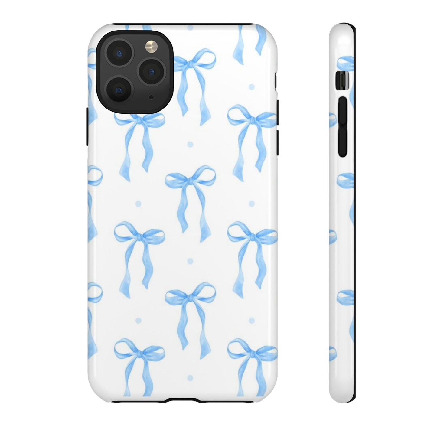 Blue Bow Phone Case