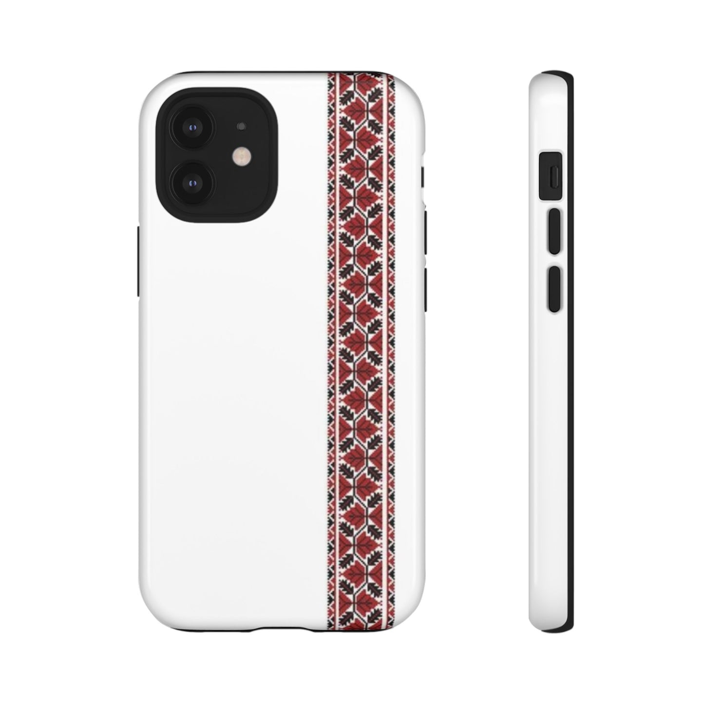 Palestinian Tatreez White/Red
