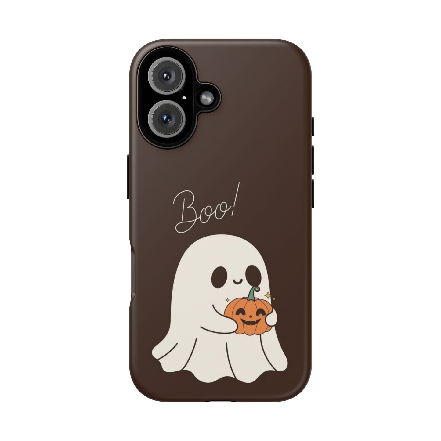 Ghost Pumpkin Phone Case — "Boo!"