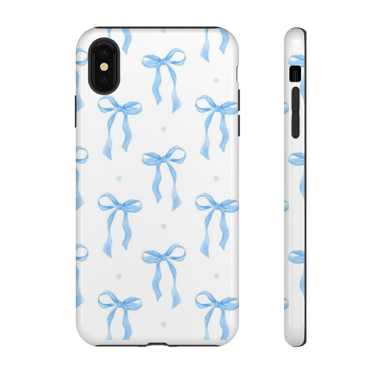 Blue Bow Phone Case