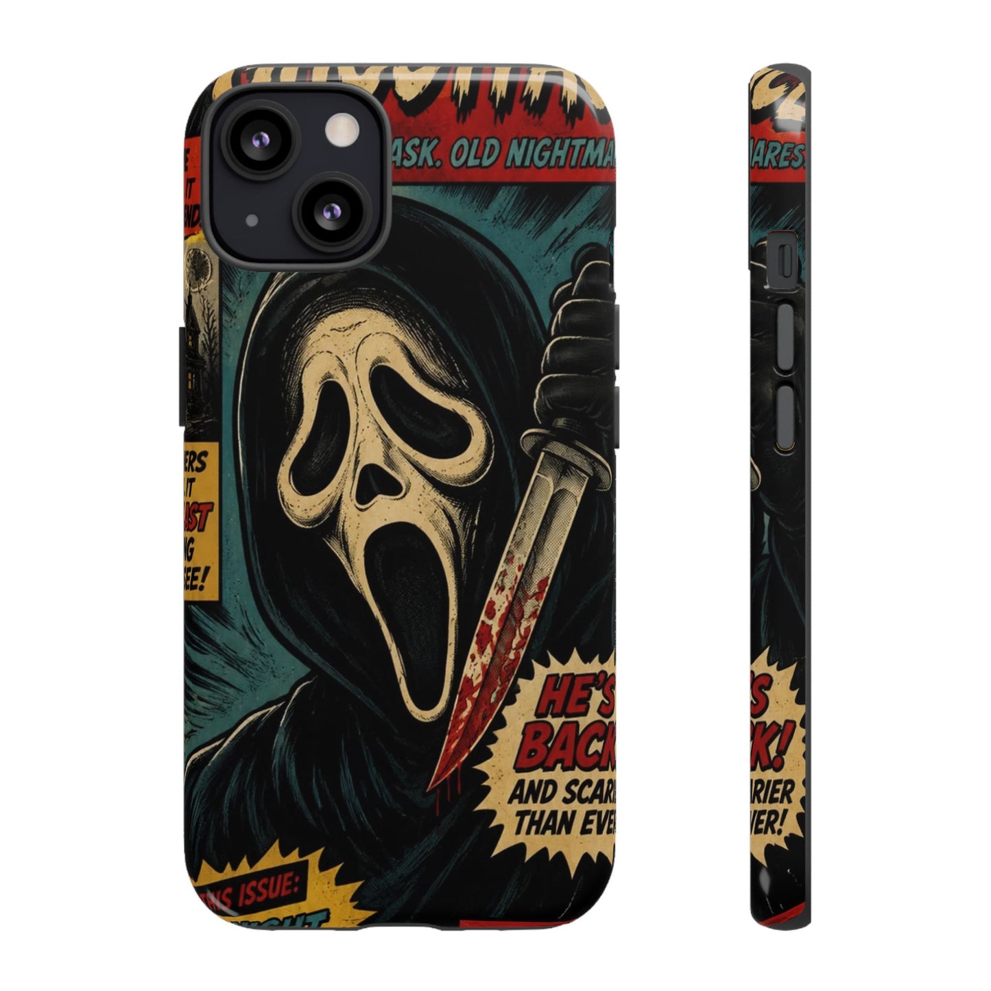 Comic Ghost Face
