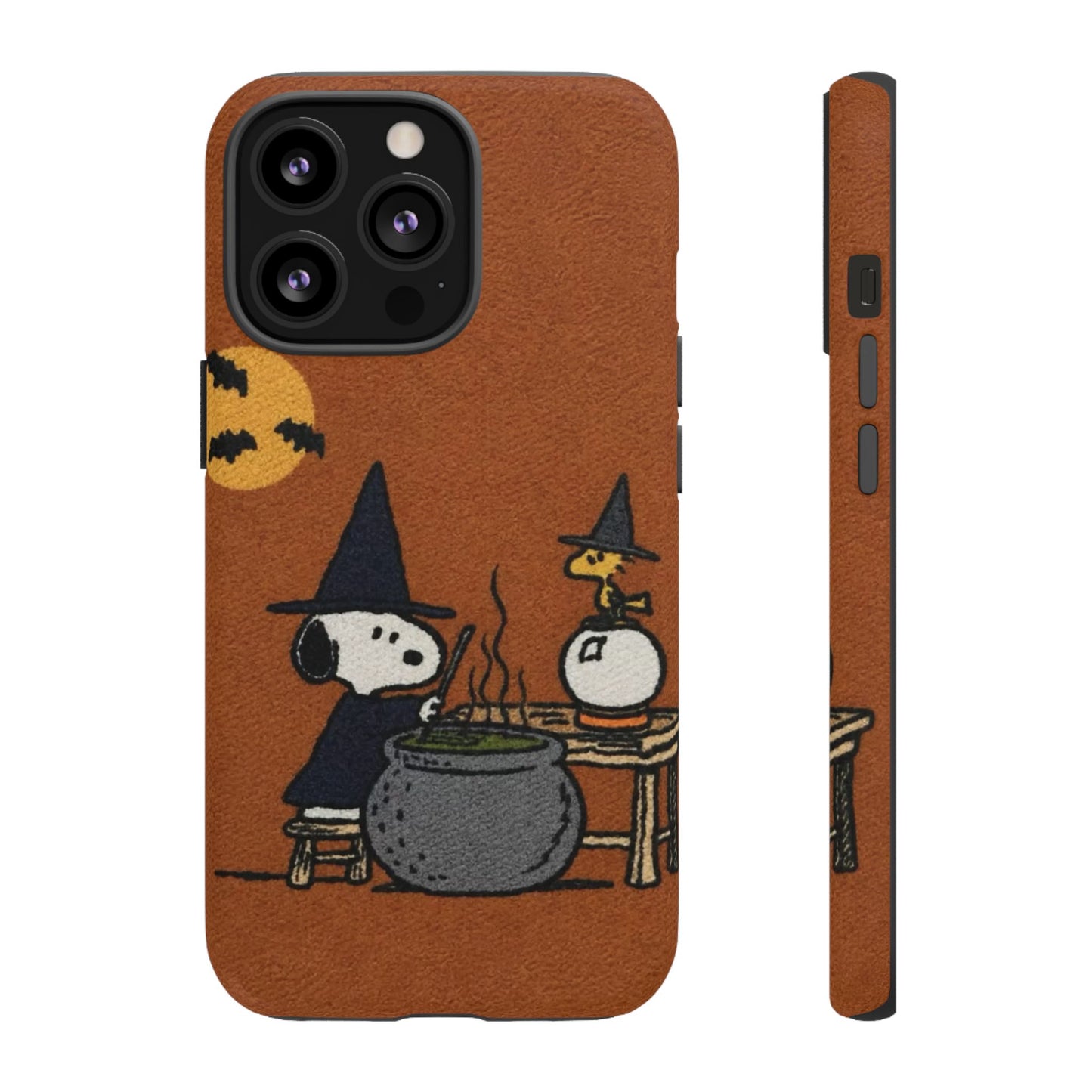 Halloween Witch Snoopy-Style Cauldron Design