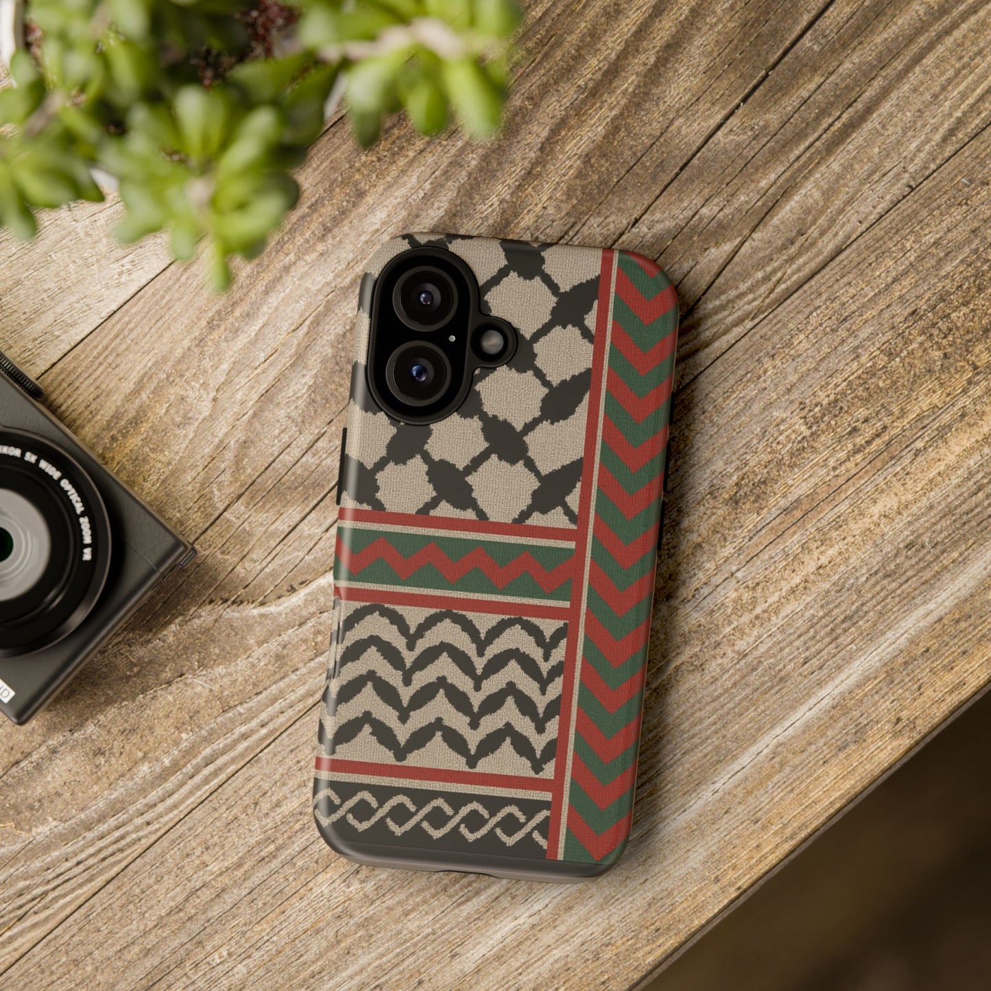 Heritage & Hope: Palestinian Keffiyeh Phone Case