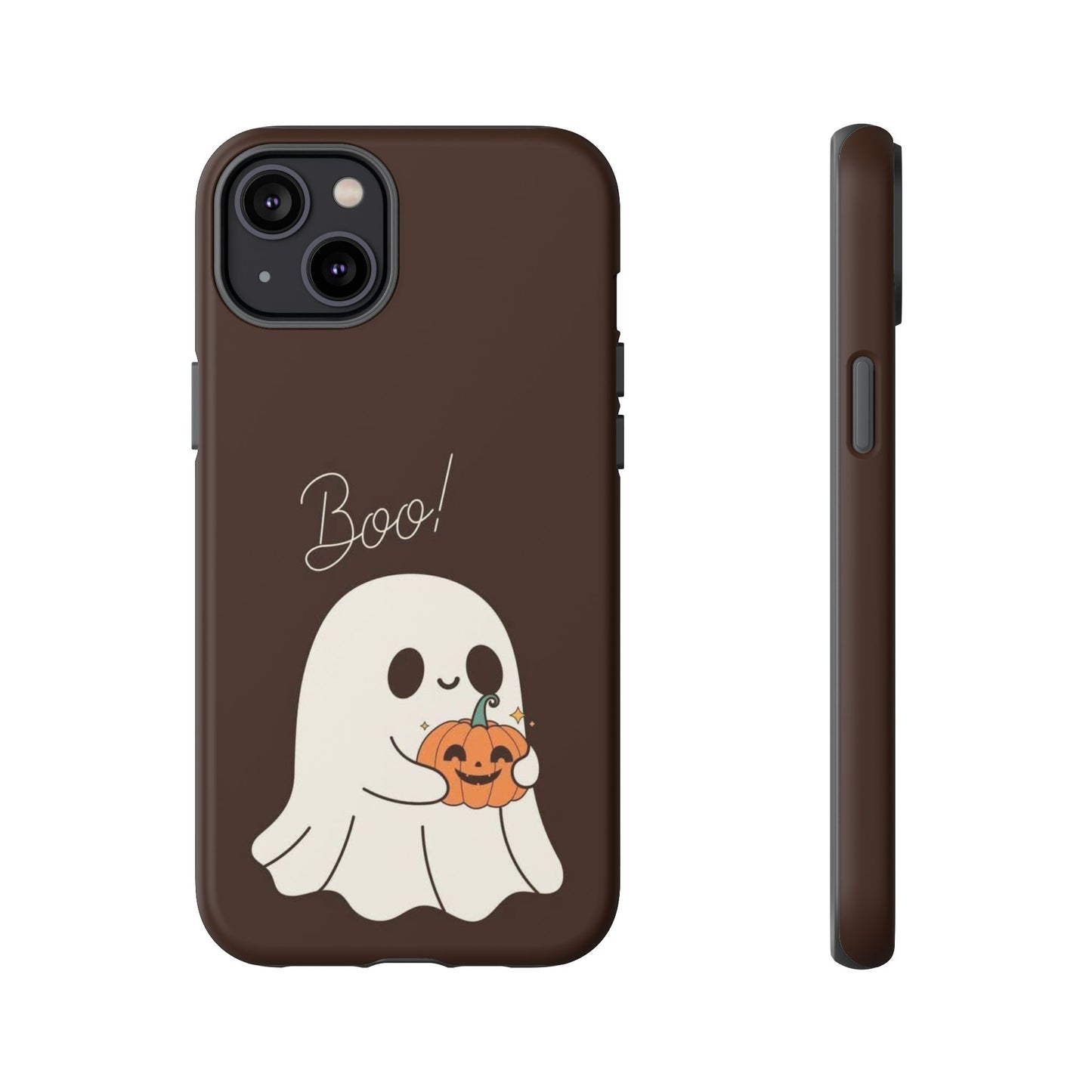 Ghost Pumpkin Phone Case — "Boo!"