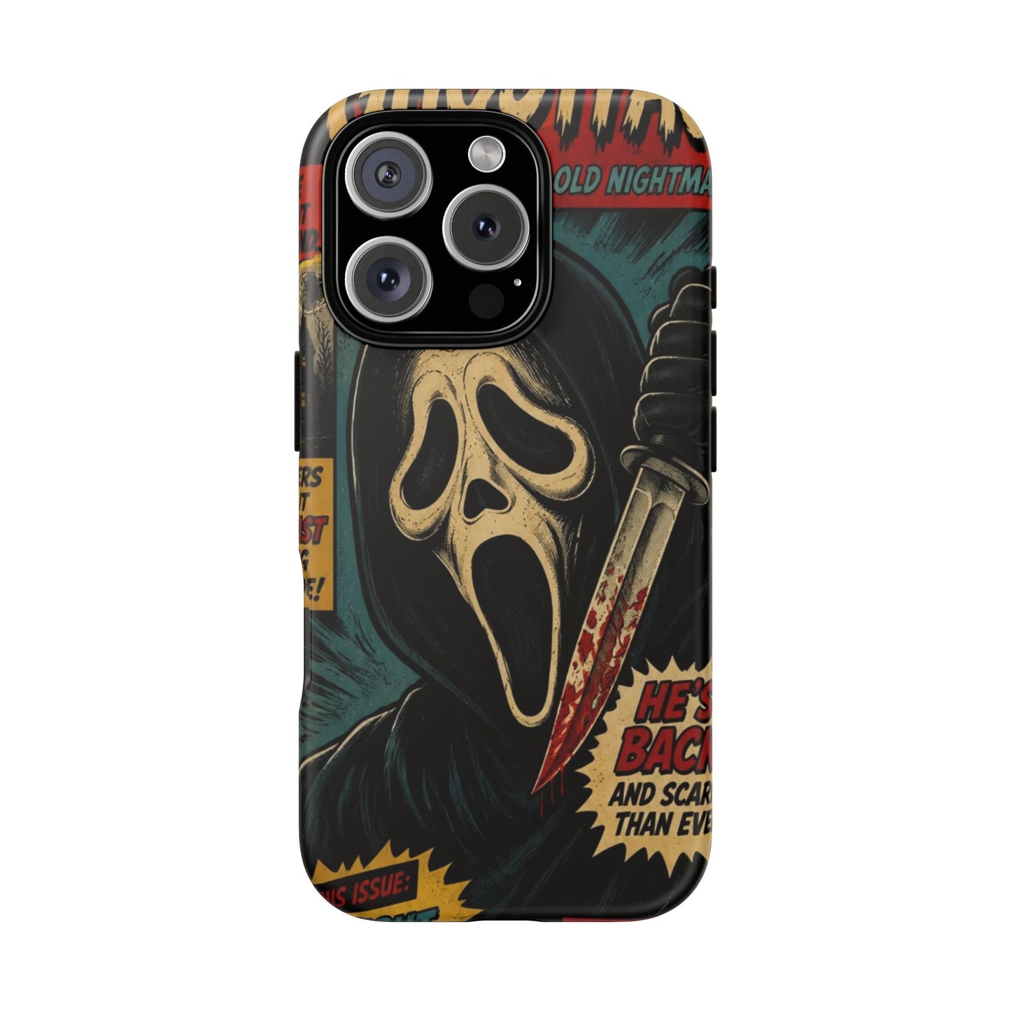 Comic Ghost Face