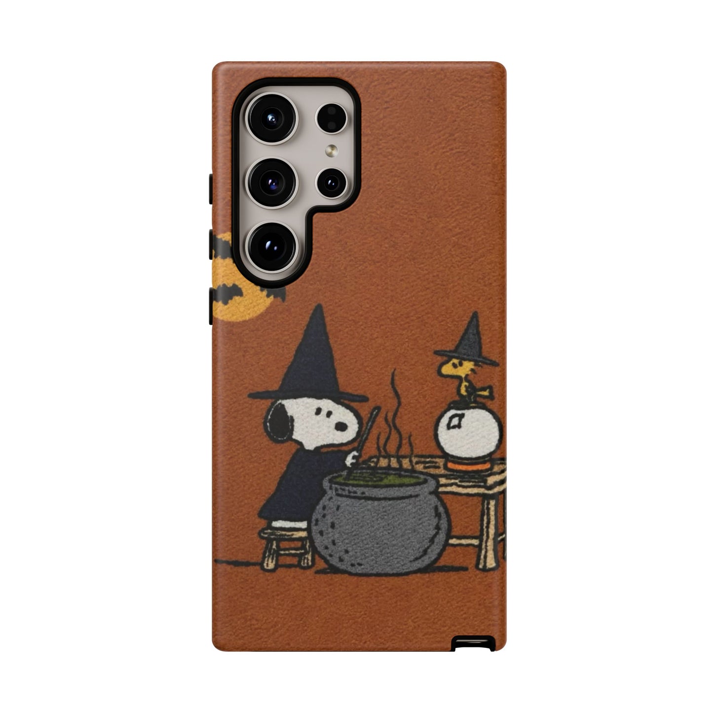 Halloween Witch Snoopy-Style Cauldron Design