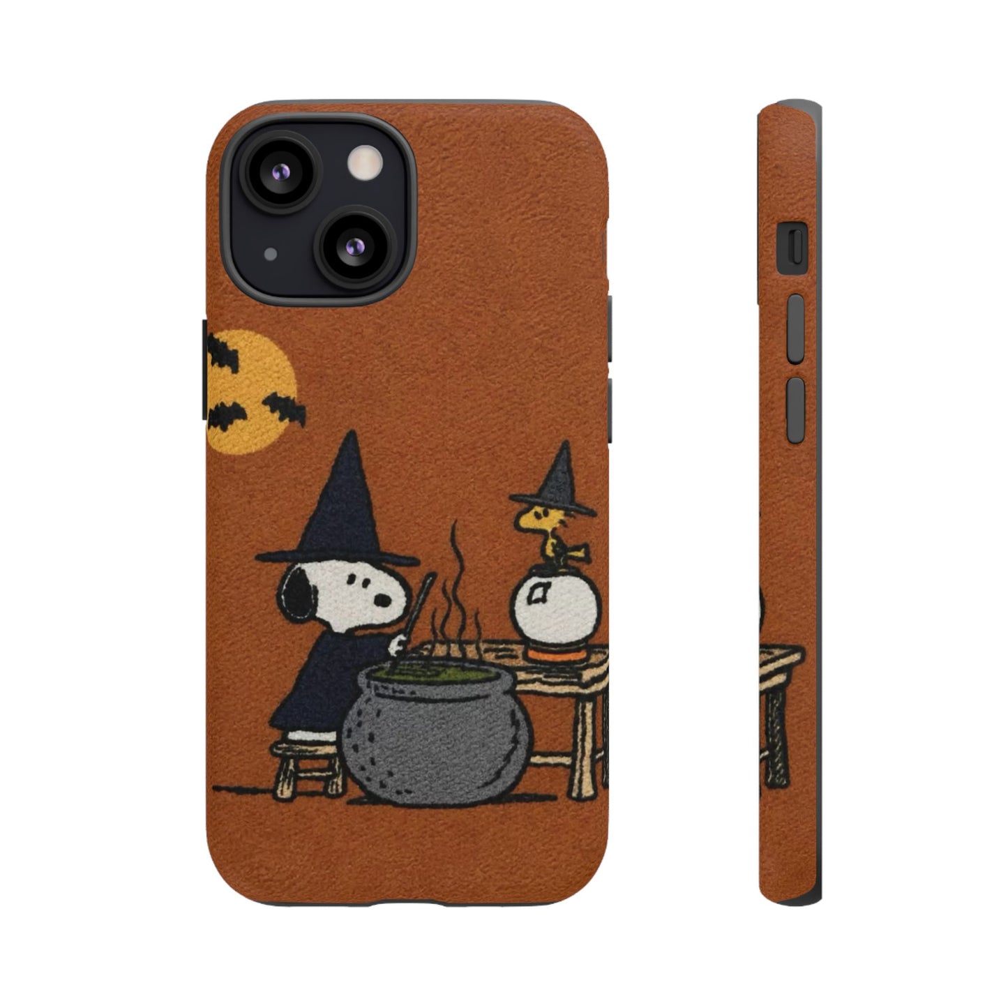 Halloween Witch Snoopy-Style Cauldron Design