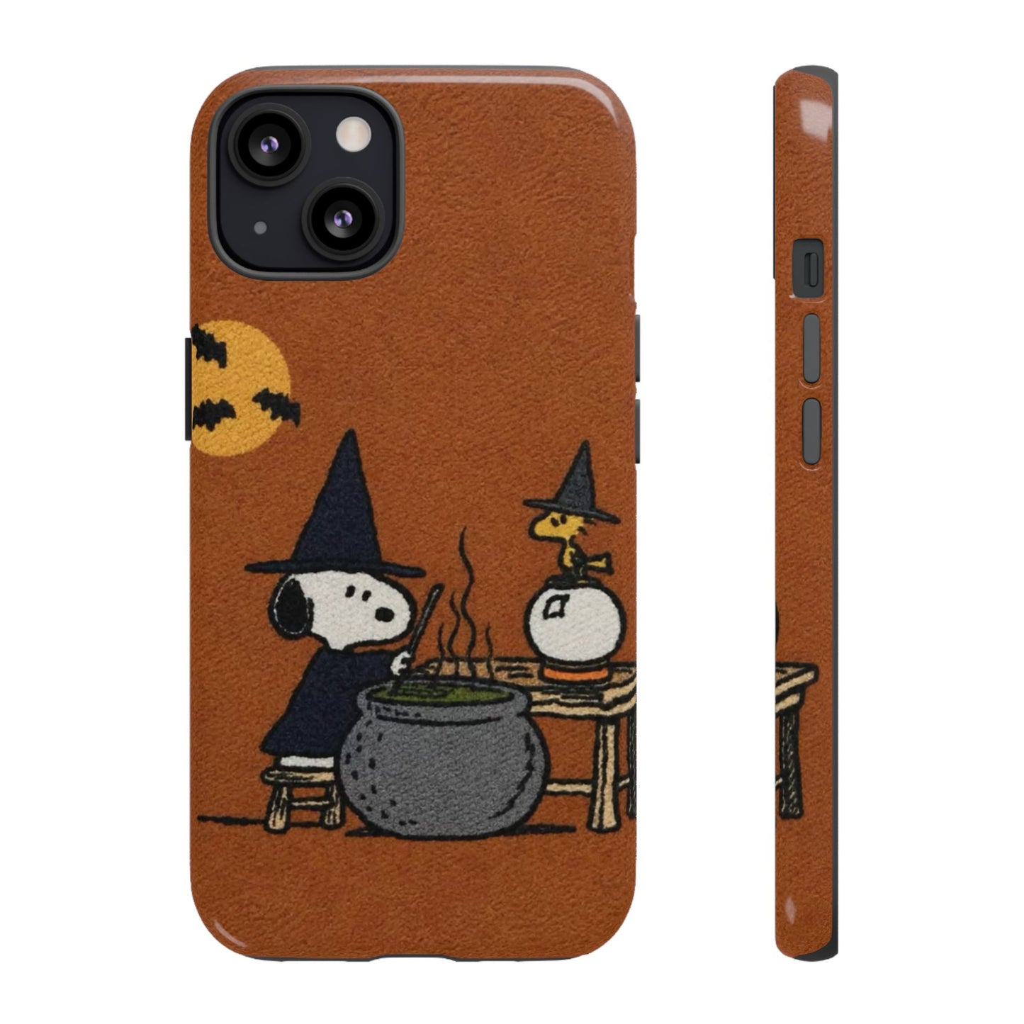 Halloween Witch Snoopy-Style Cauldron Design