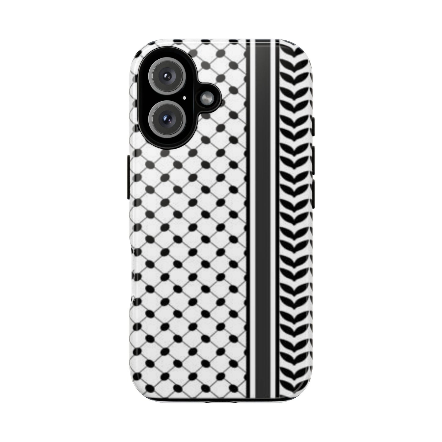 White & Black Keffiyeh Heritage