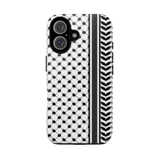 White & Black Keffiyeh Heritage