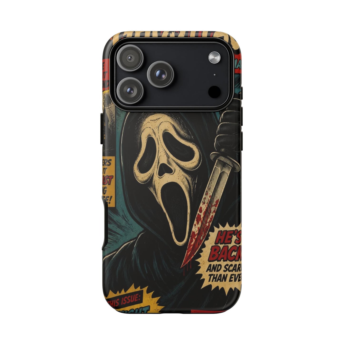 Comic Ghost Face