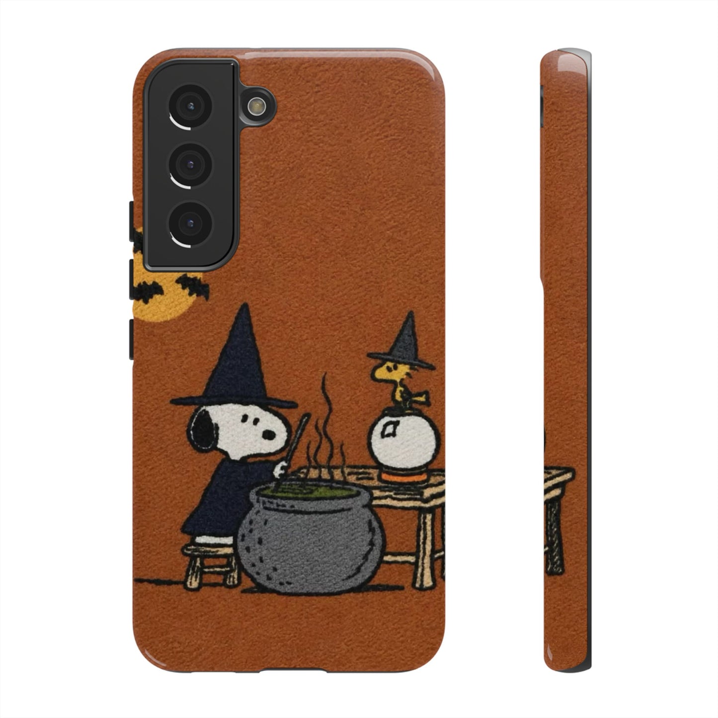 Halloween Witch Snoopy-Style Cauldron Design