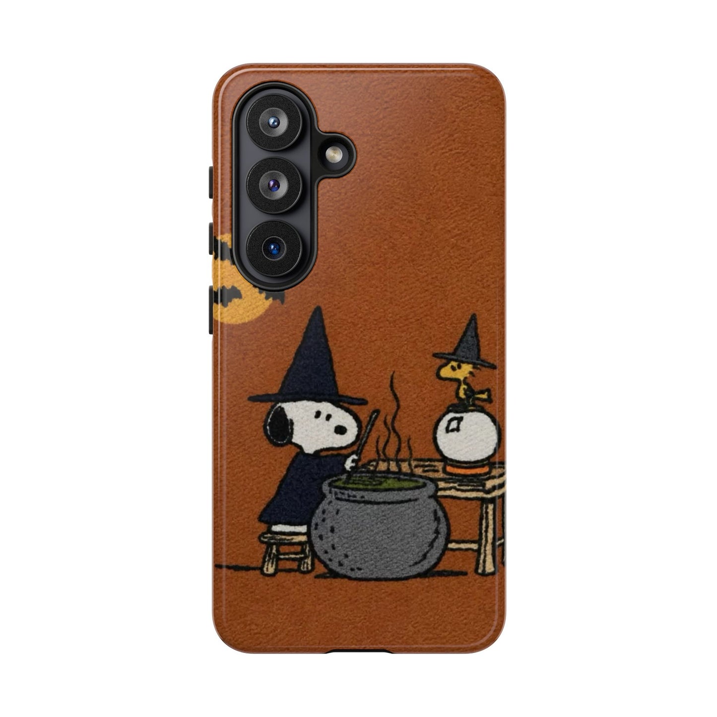 Halloween Witch Snoopy-Style Cauldron Design