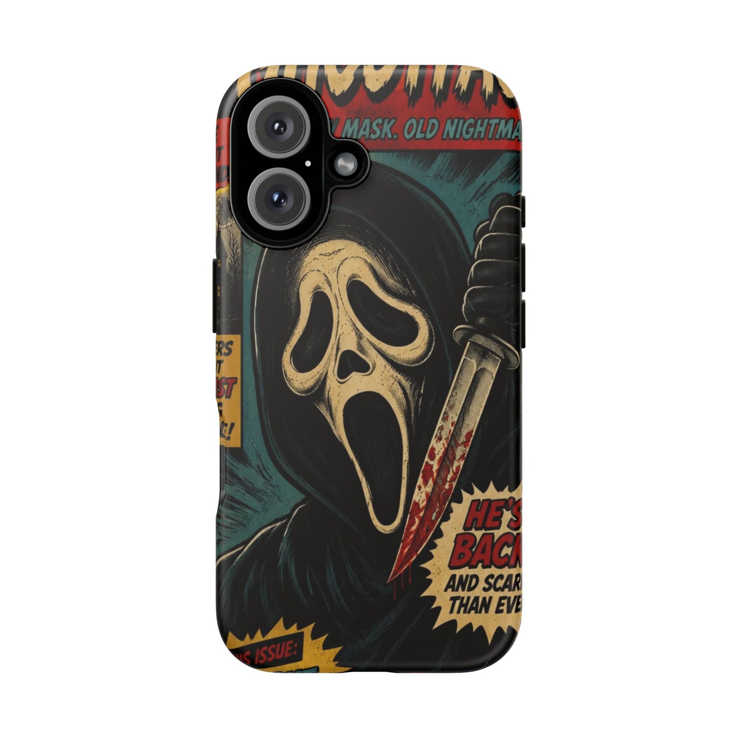 Comic Ghost Face