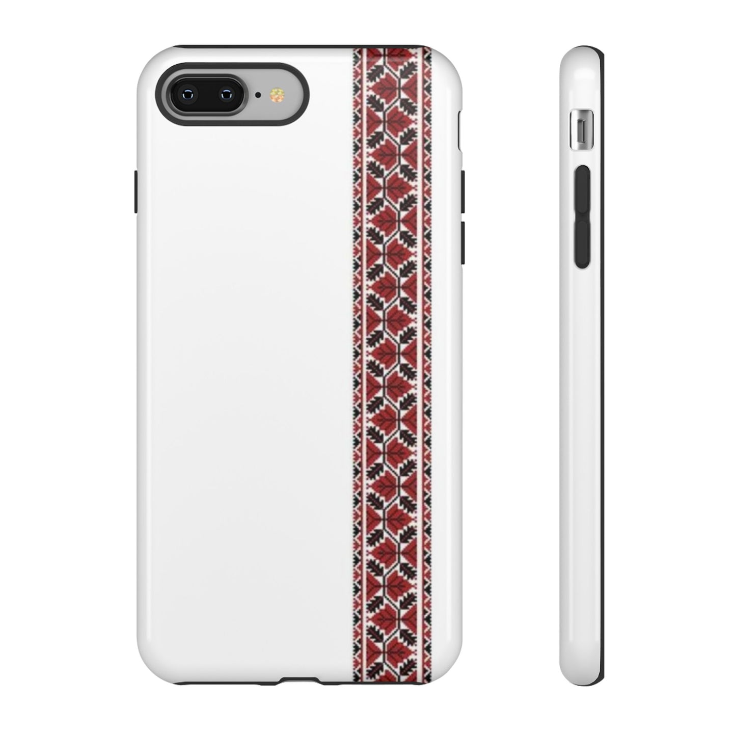 Palestinian Tatreez White/Red
