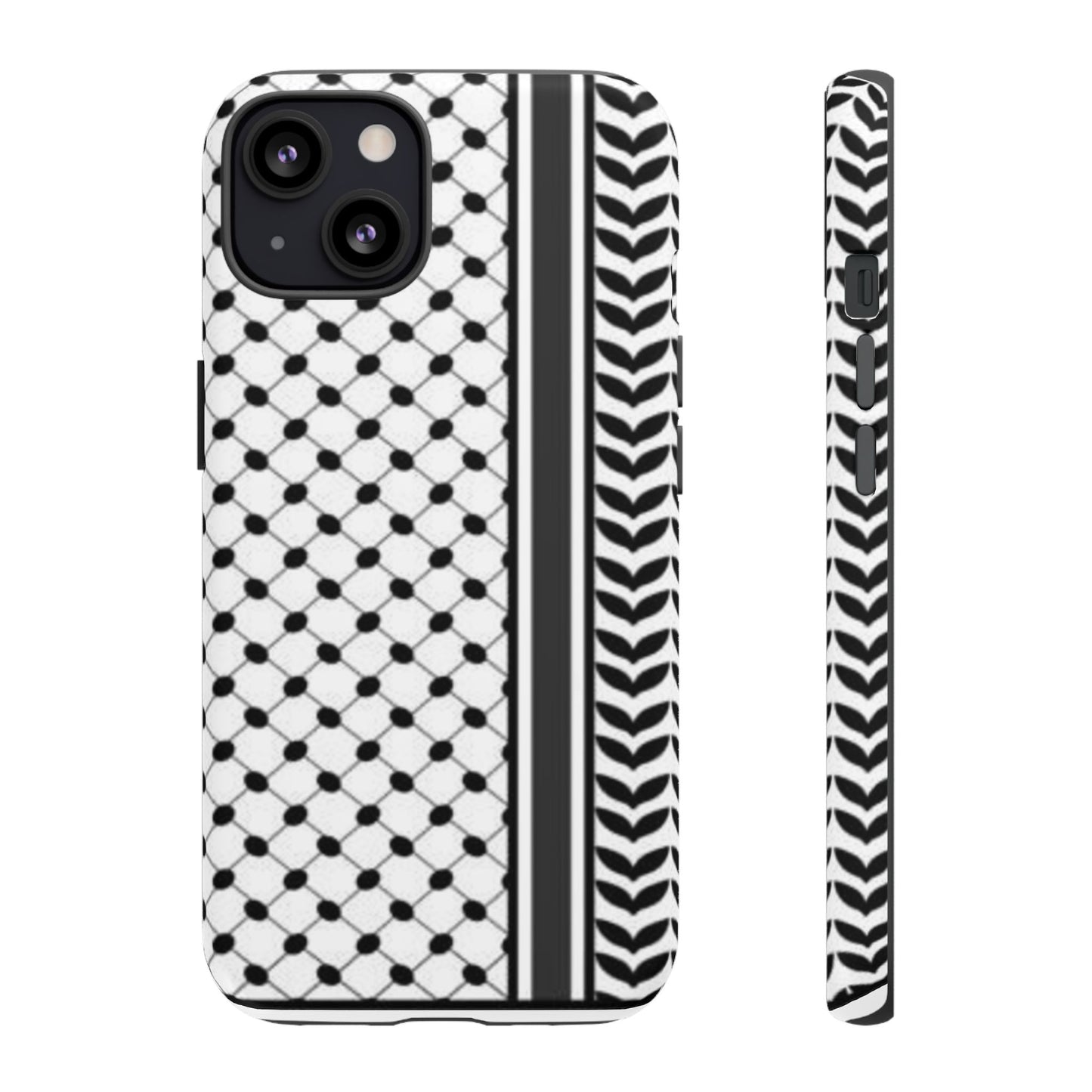 White & Black Keffiyeh Heritage
