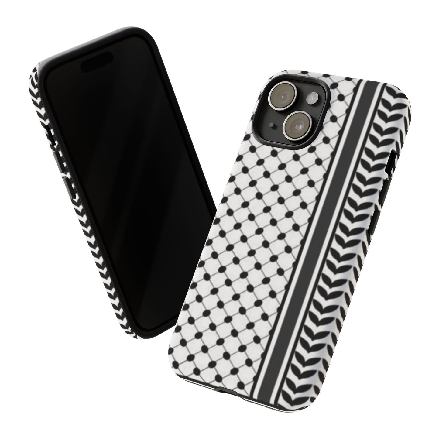 White & Black Keffiyeh Heritage