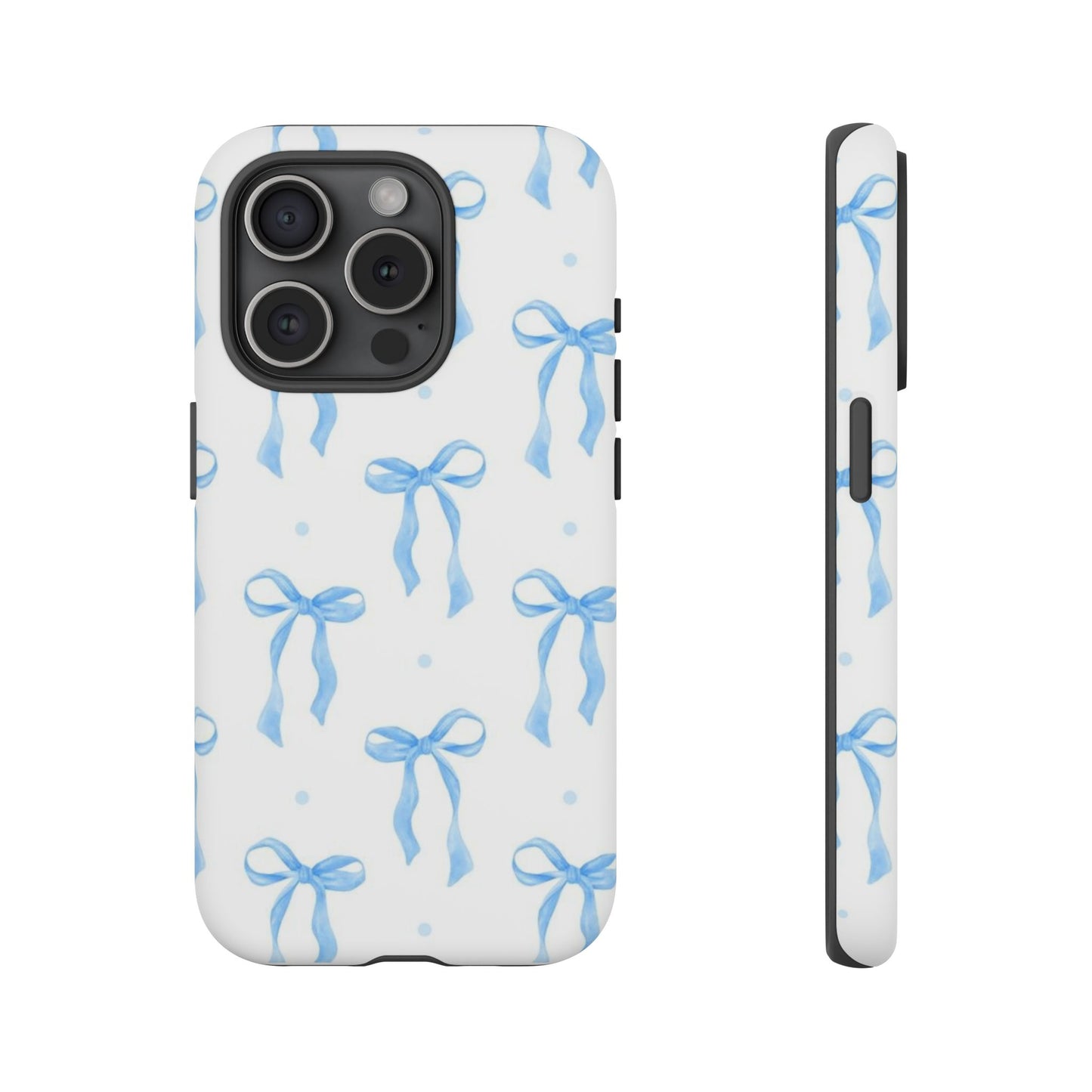 Blue Bow Phone Case