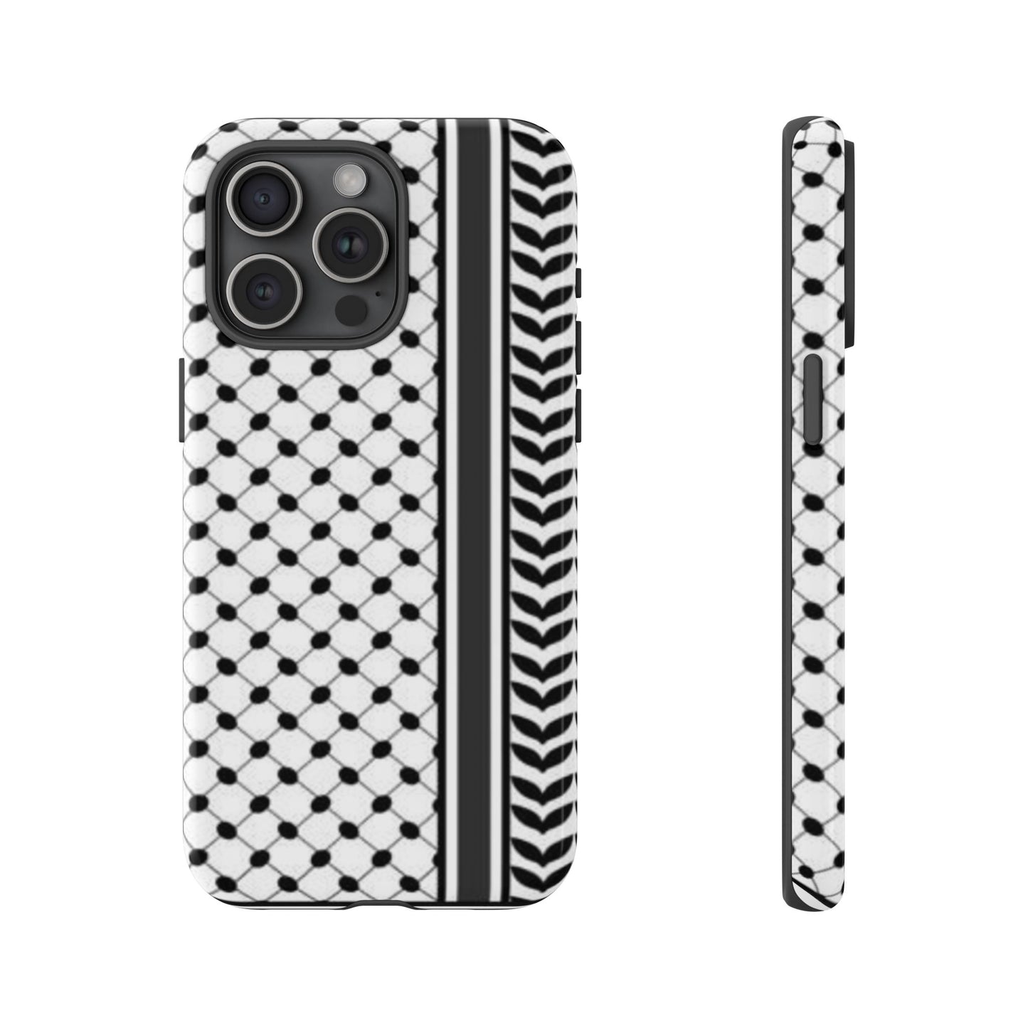 White & Black Keffiyeh Heritage