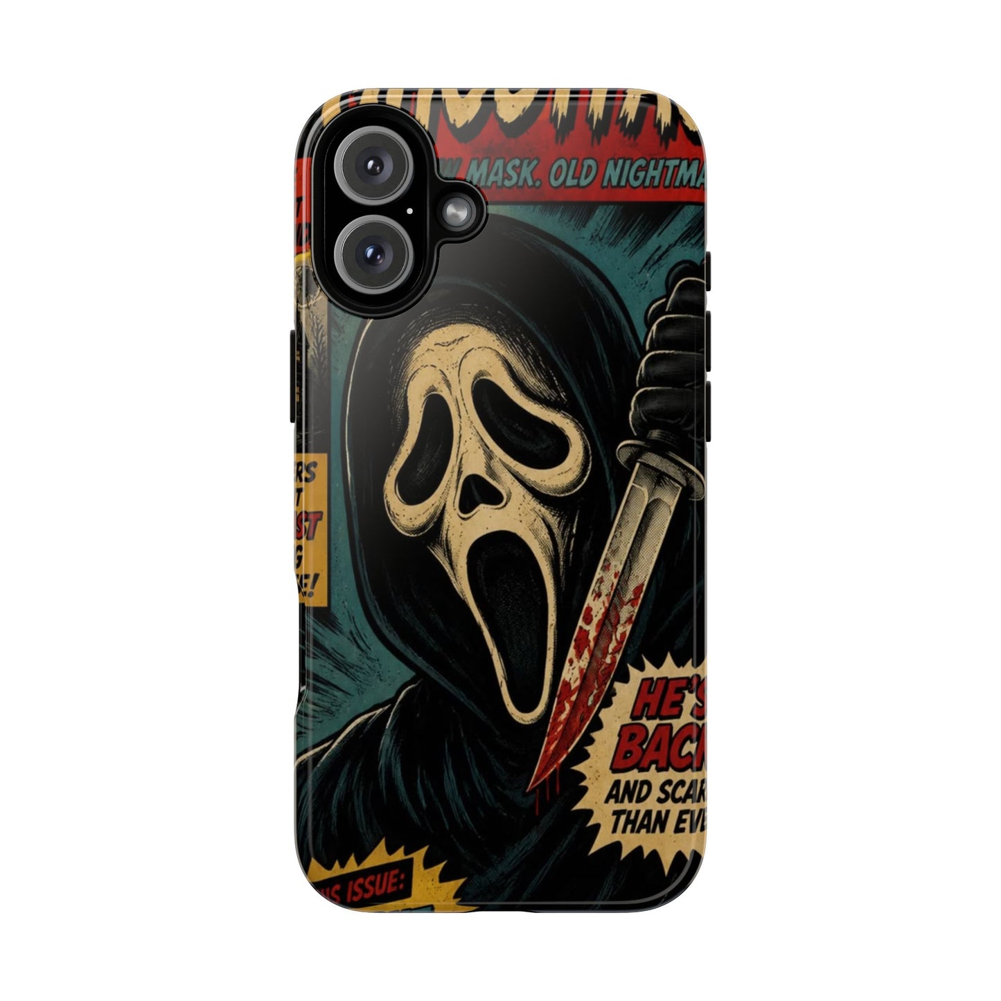 Comic Ghost Face