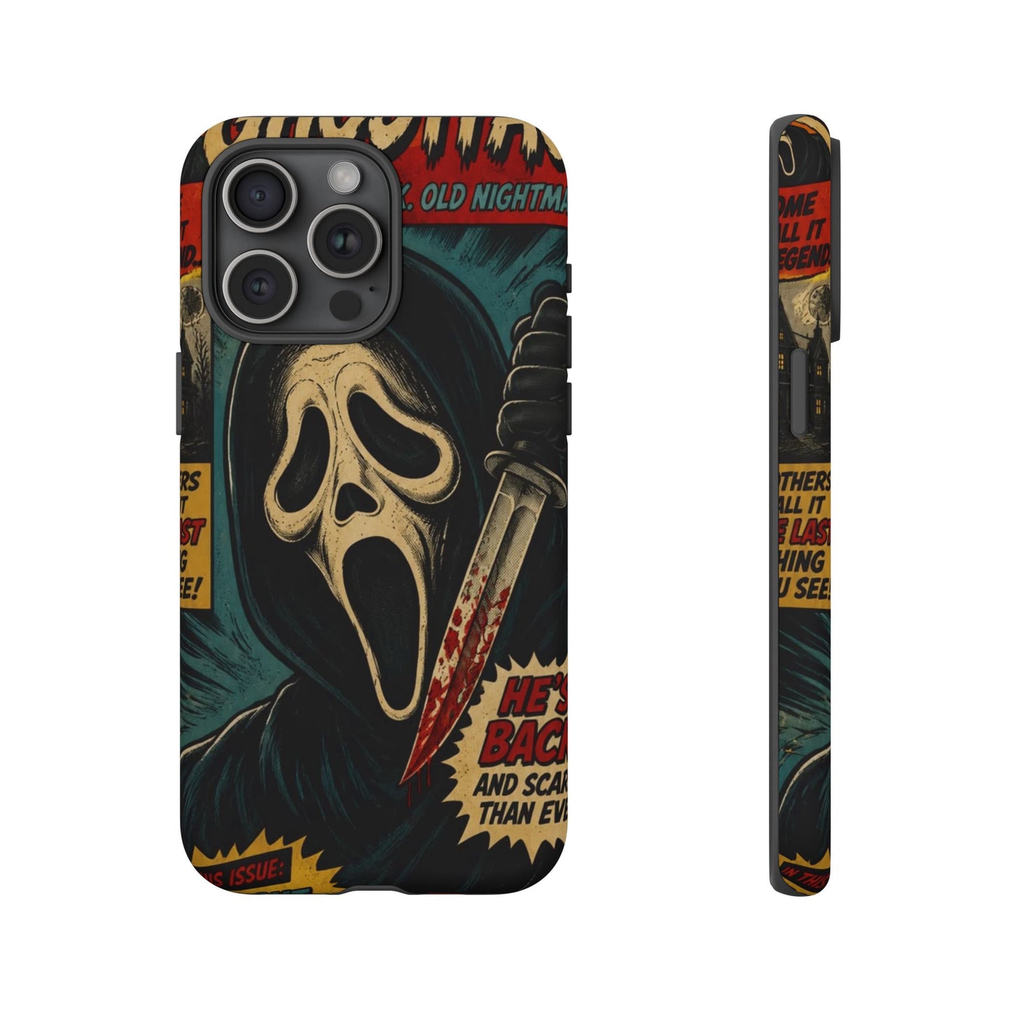 Comic Ghost Face