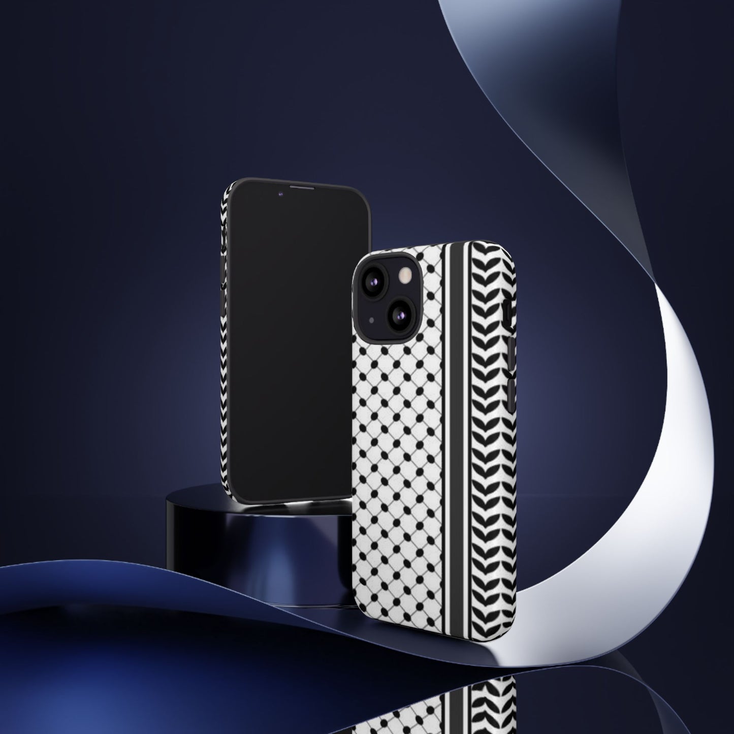 White & Black Keffiyeh Heritage