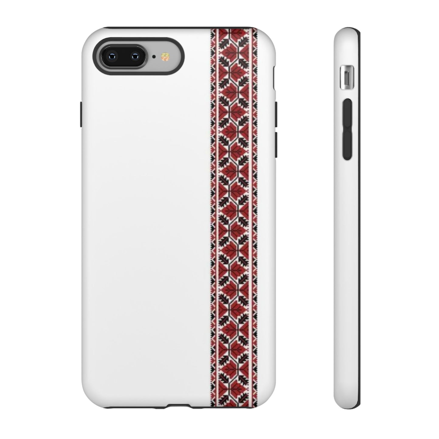 Palestinian Tatreez White/Red