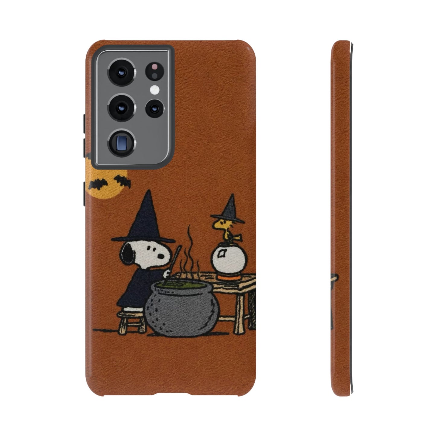 Halloween Witch Snoopy-Style Cauldron Design