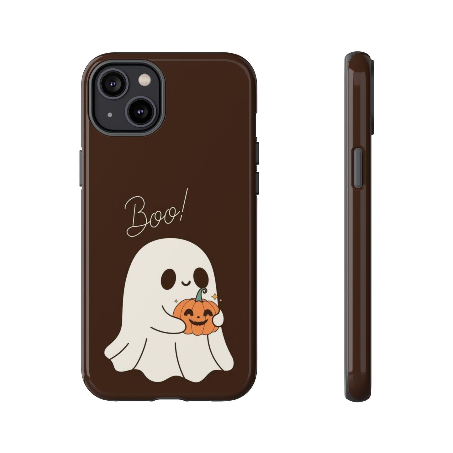 Ghost Pumpkin Phone Case — "Boo!"
