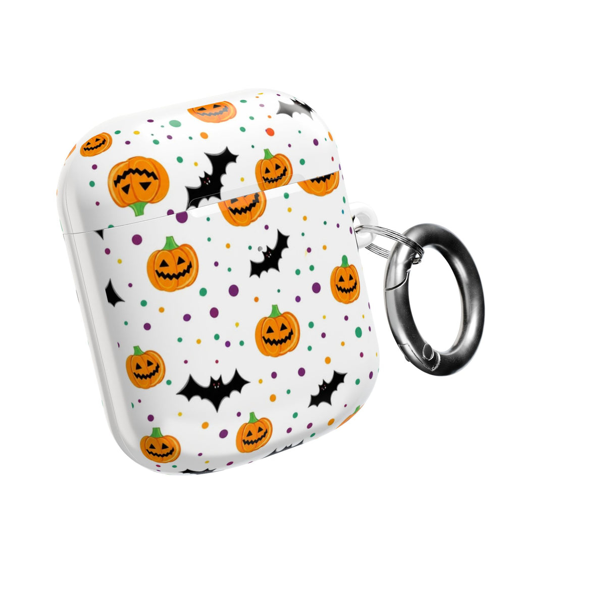 Halloween Pumpkin & Bats AirPod Case