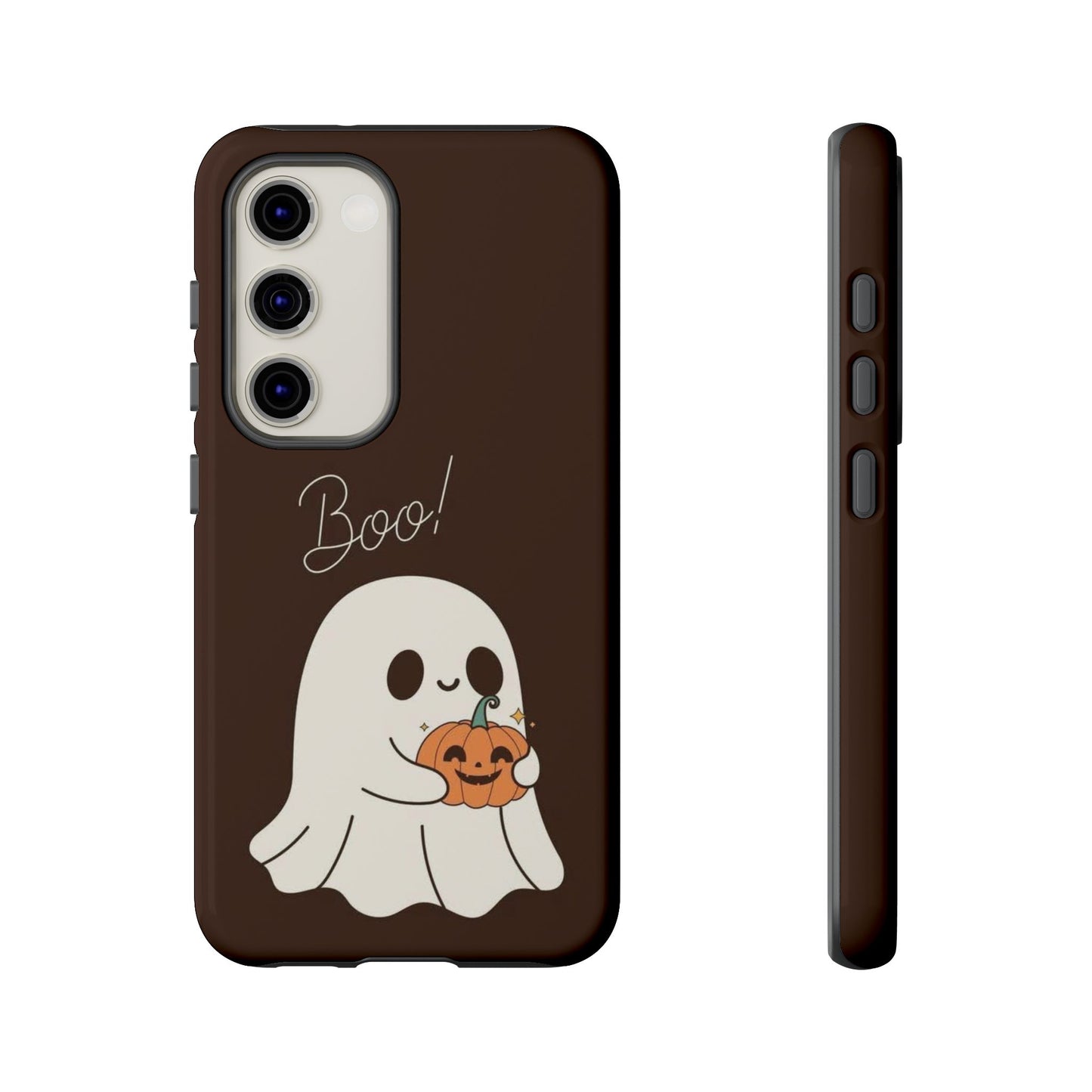 Ghost Pumpkin Phone Case — "Boo!"