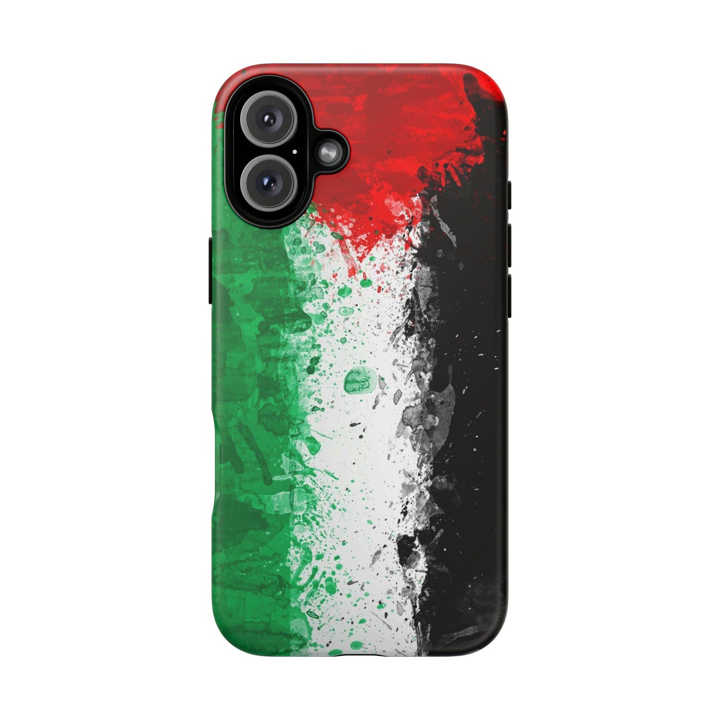 Palestine Flag: Paint Style