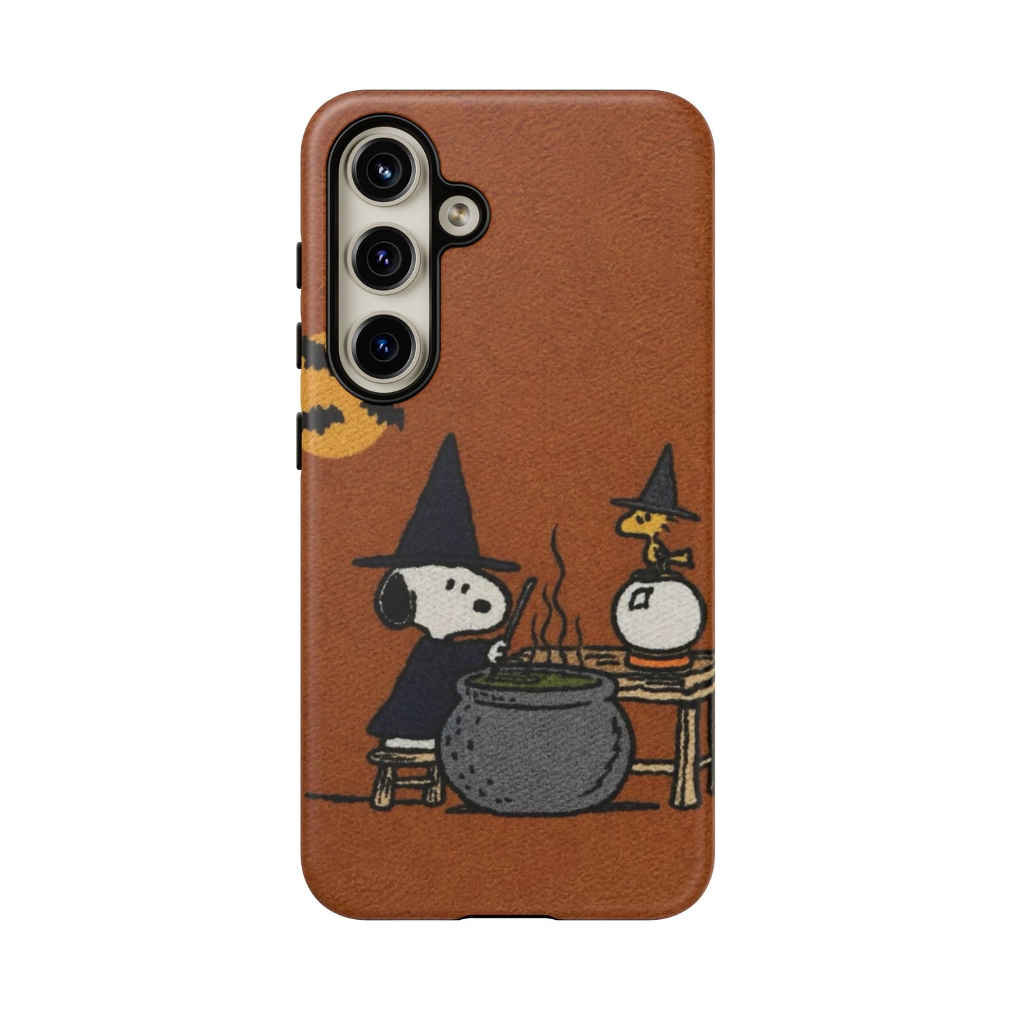 Halloween Witch Snoopy-Style Cauldron Design