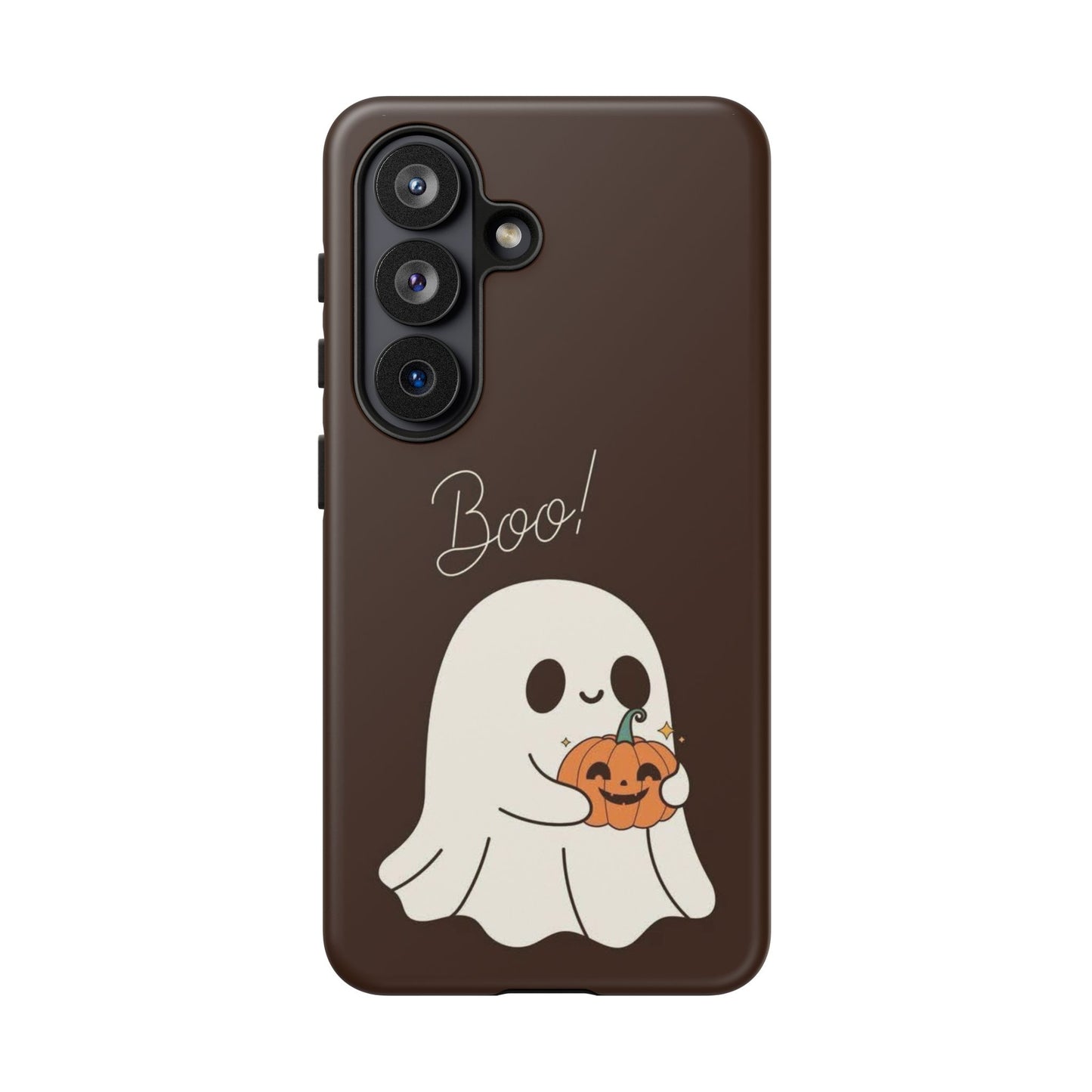 Ghost Pumpkin Phone Case — "Boo!"