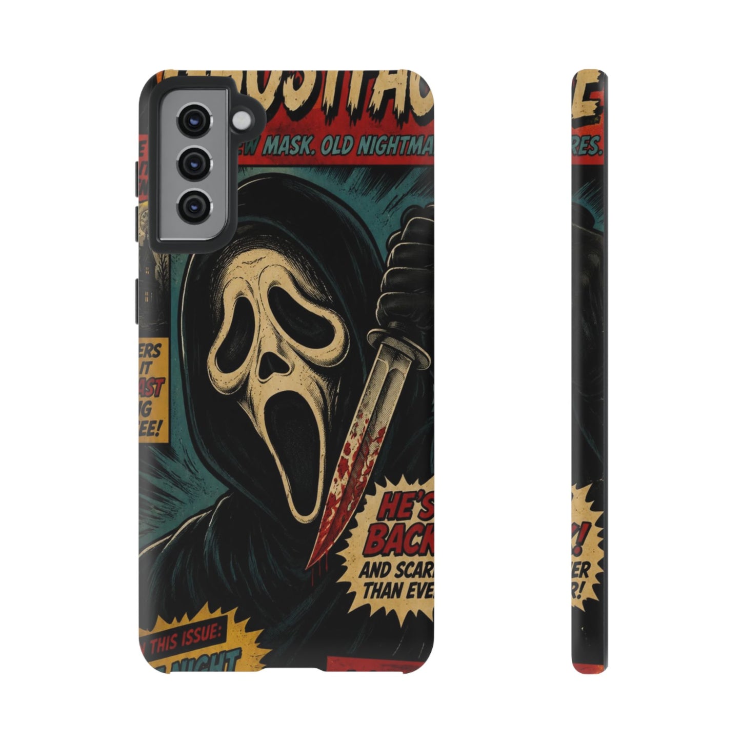 Comic Ghost Face