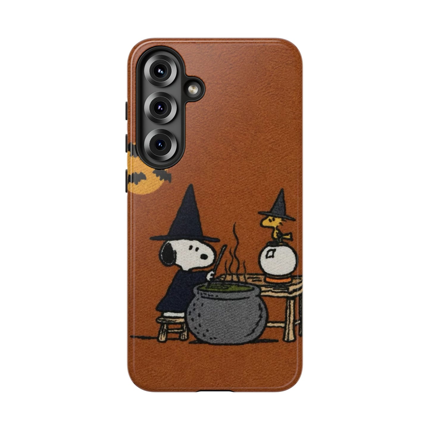 Halloween Witch Snoopy-Style Cauldron Design